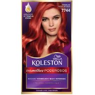 Coloração Creme Koleston Kit Vermelho Super Intenso 7744