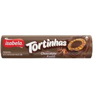 Biscoito Isabela Tortinhas Chocolate com Avelã 140g