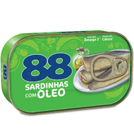 Sardinha 88 Oléo 125g