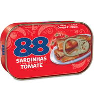 Sardinha 88 com Tomate 125g