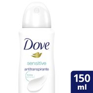 Desodorante Antitranspirante Aerosol Dove Sensitive 150ml