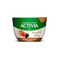 Iogurte Activia Café da Manhã Frutas Vermelhas e Quinoa 170g