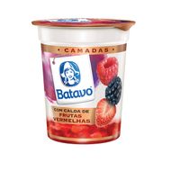 Iogurte Batavo Camadas com Calda Frutas Vermelhas 100g