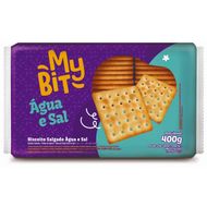 Biscoito My Bit Água e Sal 400g