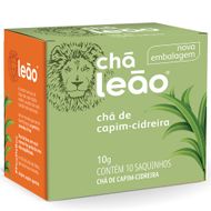 Chá Leão Capim-Cidreira 10 Sachês 10g