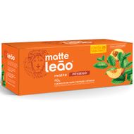 Chá Matte Leão Pêssego 25 Sachês 40g