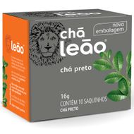 Chá Preto Leão Natural 10 Sachês 16g