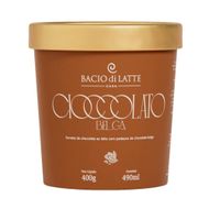 Gelato Cioccolato Belga Bacio Di Latte - Sorvete 490ml