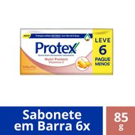 Sabonete Antibacteriano em Barra Protex Nutri Protect Vitamina E 85g Promo 6un c/ Desconto