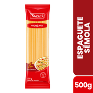 Macarrão Parati Sêmola Espaguete 500g