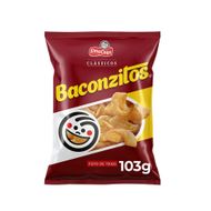 Salgadinho De Trigo Bacon Elma Chips Baconzitos Pacote 103g