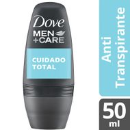 Desodorante Antitranspirante  Roll on Dove Men+Care Cuidado Total 50ml