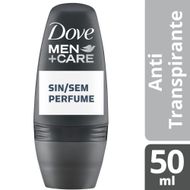 Desodorante Roll On Dove Men Care sem Perfume 50ml