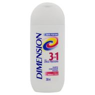 Shampoo 3 em 1 Dimension Normais a Secos 200ml