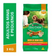 Ração Seca Purina Dog Chow para Cães Adultos Minis Frango e Arroz 3kg