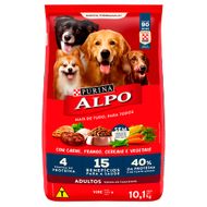 Ração Seca Alpo para Cães Receitas Caseiras Carne Grelhada com Vegetais 10,1kg