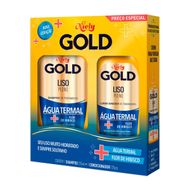 Kit Niely Gold Liso Pleno Shampoo 275ml + Condicionador 175ml