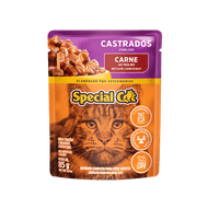 Alimento para Gatos Special Cats Castrados Carne 85g