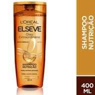 Shampoo L'Oréal Paris Elseve Óleo Extraordinário 400ml