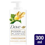 Condicionador Dove Poder das Plantas Purificação + Gengibre 300ml