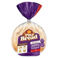 Pão Sírio Pita Bread Integral Médio 320g