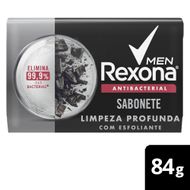 Sabonete Rexona Men Antibacterial Limpeza Profunda 84g