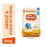 Cereal Infantil Mucilon Arroz e Aveia Integral 180g