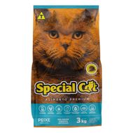 Alimento para Gatos Adultos Special Cat Sabor Peixe 3kg