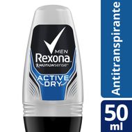 Antitranspirante Roll-On Active Dry Rexona Men 50ml
