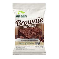 Brownie Vitalin Chocolate sem Glúten 35g