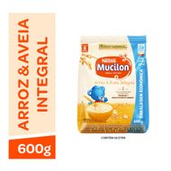 Cereal Infantil Mucilon Nestlé Arroz e Aveia 600g