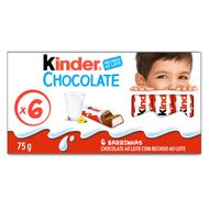 Chocolate Kinder Barra 75g