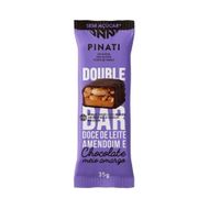 Barra Pinati Double Bar Doce de Leite Amendoim e Chocolate Meio Amargo 35g
