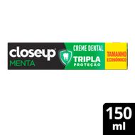Creme Dental Close Up Triple Menta 150g