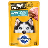 Alimento para Cães Adultos Pedigree High Protein Porco e Carne 85g