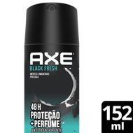 Desodorante Body Spray Aerosol Axe Black 152ml