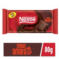 Chocolate Classic Meio Amargo Tablete 80g
