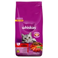 Alimento para Gatos Whiskas Adultos 1+ Carne 2.7kg
