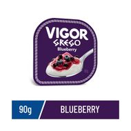 Iogurte Grego Calda Blueberry Vigor Pote 90g