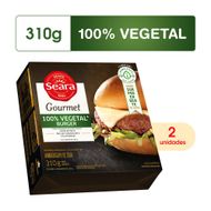 Hambúrguer Seara Gourmet 100% Vegetal Burger 310g