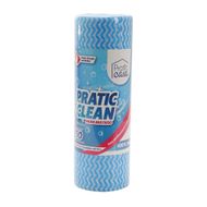 Pano Pratic Casa Multiuso 25x50 cm 30 Unidades Cores Sortidas