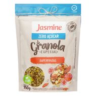 Granola Jasmine Grain Flakes Frutas Vermelhas Zero Açúcar 250g