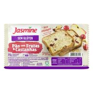 Pão Jasmine com Frutas e Castanhas sem Glúten 350g