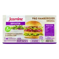 Pão de Hambúrguer Sem Glúten Jasmine Original 300g