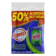 Repelente Loção Suave Repelex 100ml com 2un