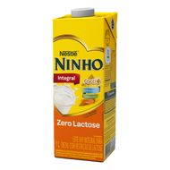 Leite Integral Ninho Forti+ Zero Lactose 1 Litro