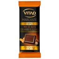 Chocolate Vitao 60% Cacau Mix de Nuts Zero Açúcar 70g