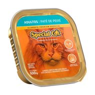 Alimento para Gatos Adultos Special Cat Patê de Peixe 100g