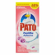 Desodorizador Sanitário Pato Pastilha Adesiva Floral 3UN 20% Desconto