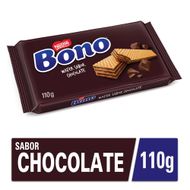 Wafer Bono Nestlé Recheio Chocolate 110g